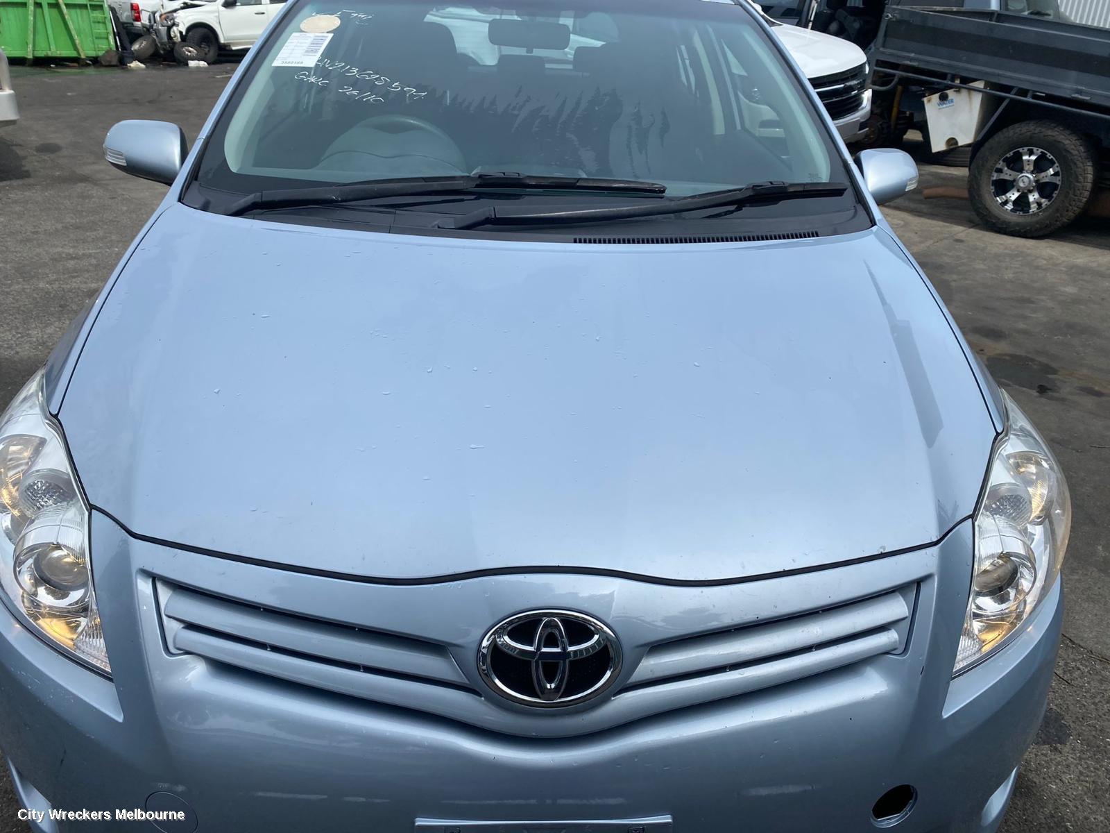 TOYOTA COROLLA RADIO/CD/DVD/SAT/TV, RADIO/CD PLAYER, ZRE152/20153R, CHROME BUTTON, 03/2007 - 10/2013 - Image 1