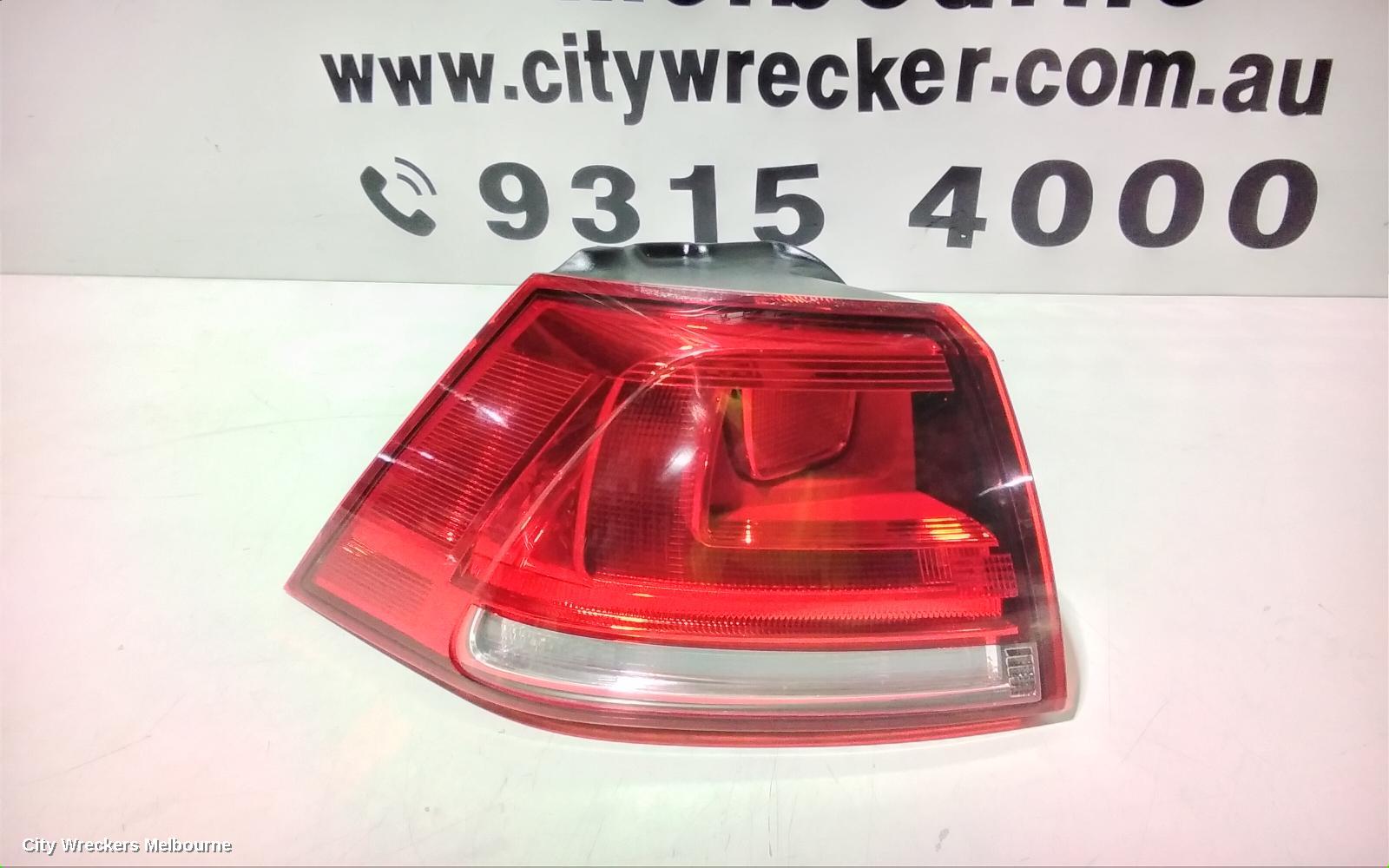 VOLKSWAGEN GOLF LEFT TAILLIGHT, GEN 7, HATCH, STANDARD, NON LED TYPE, 03/2013 - 03/2017 - Image 2