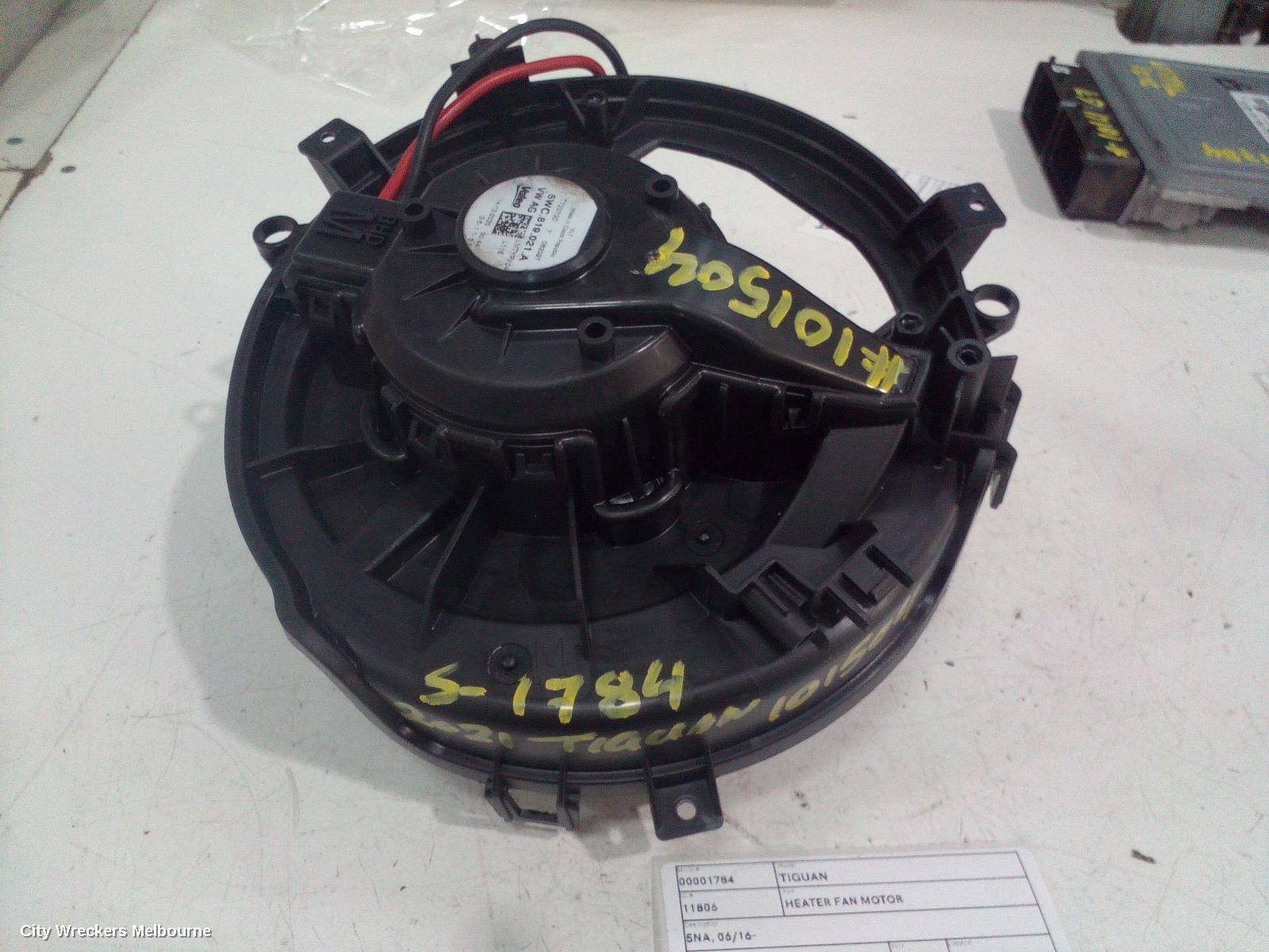 VOLKSWAGEN TIGUAN HEATER FAN MOTOR, 5NA, 06/2016 - 02/2024 - Image 3