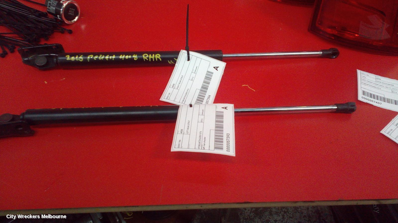 PEUGEOT 4008 LEFT REAR STRUT, 05/2012 - 12/2017 - Image 1