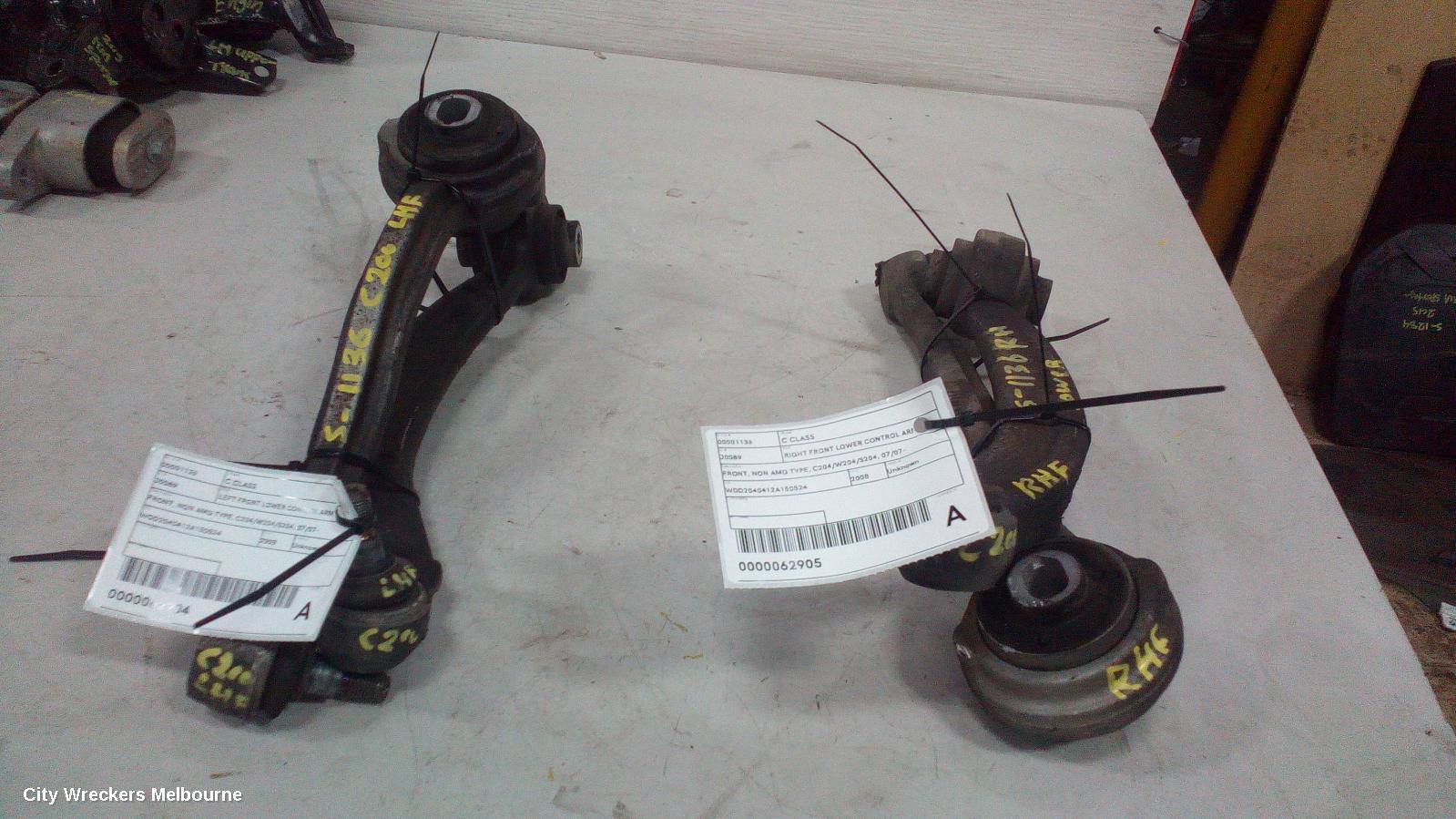 MERCEDES C CLASS LEFT FRONT LOWER CONTROL ARM, FRONT, NON AMG TYPE, C204/W204/S204, 07/2007 ONWARDS - Image 3