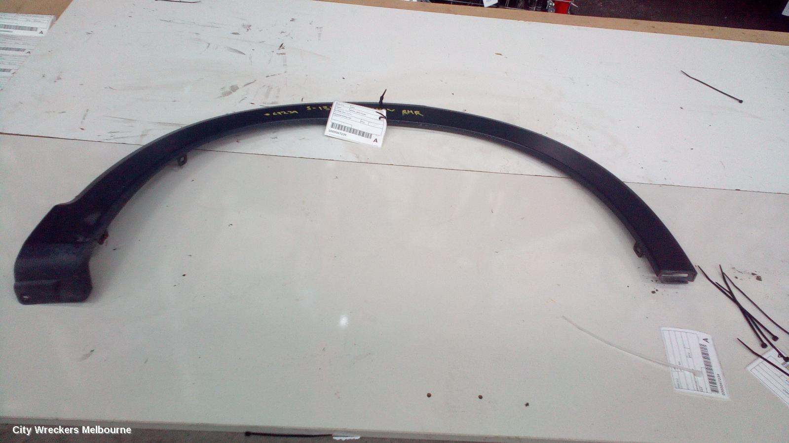 HONDA HRV WHEEL ARCH FLARE, RH REAR, RU5, 12/2014 ONWARDS - Image 2