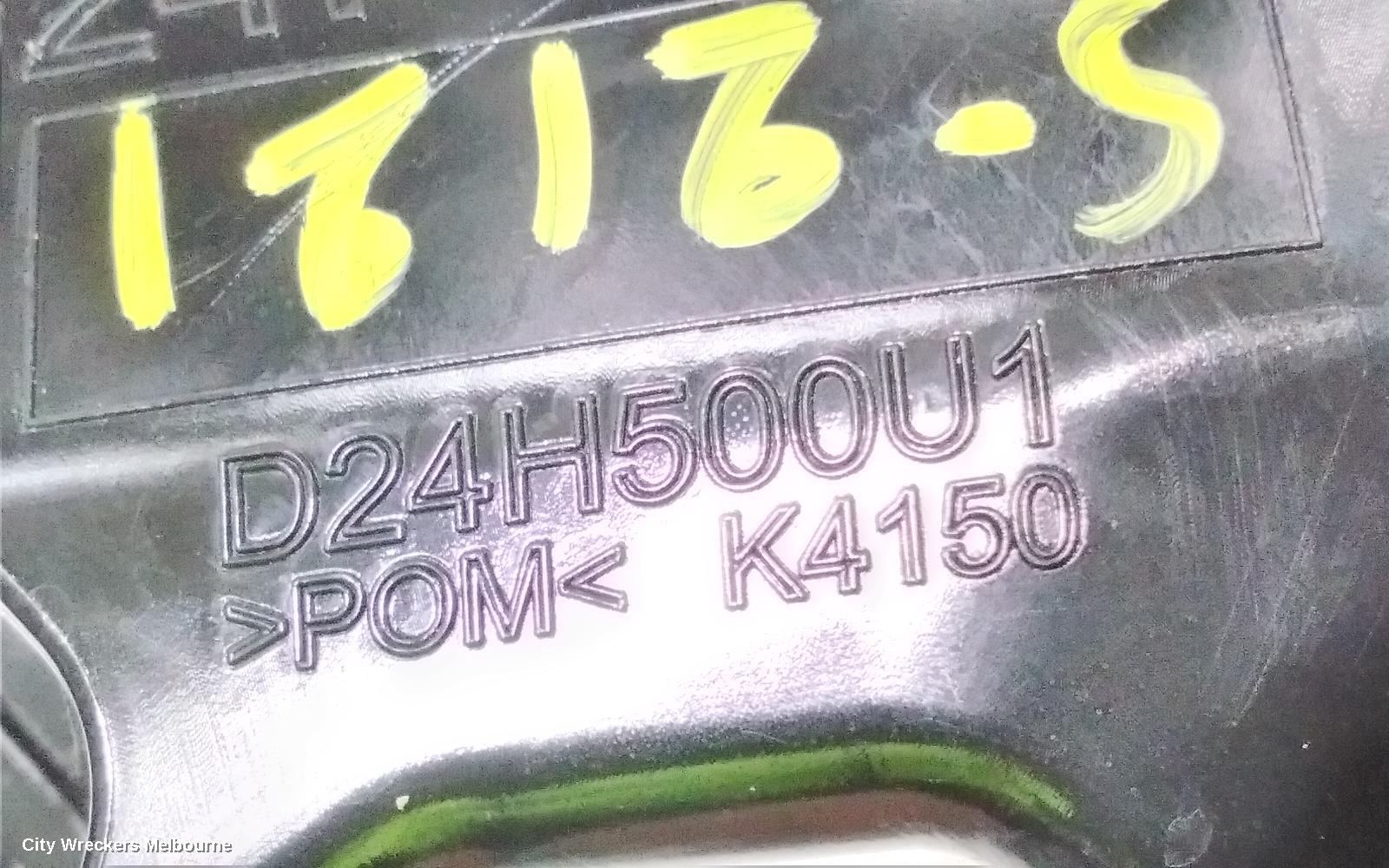 MAZDA CX3, DK, 03/2015 ONWARDS, LHF BAR SLIDER: 96247 - Image 3