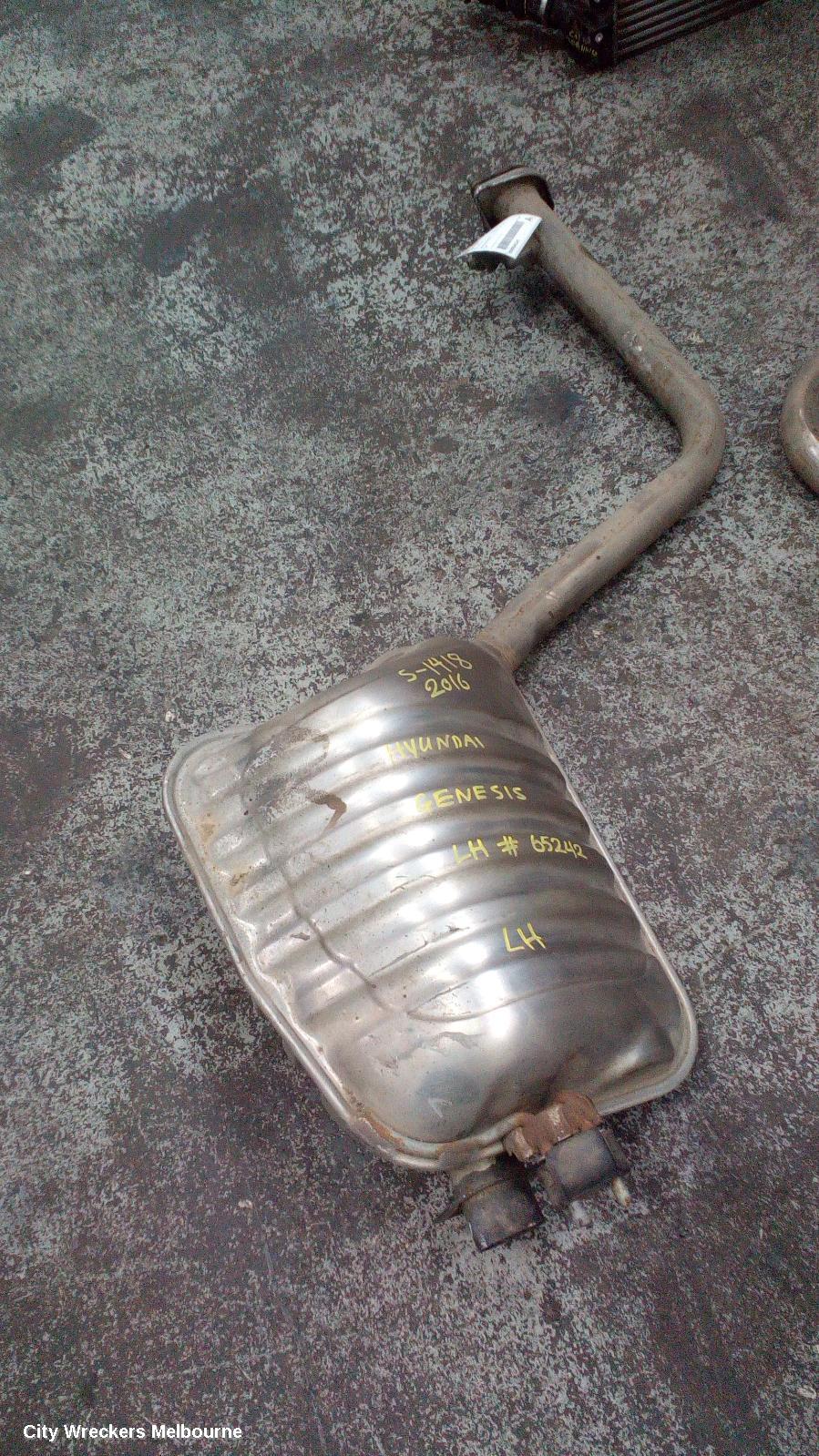 HYUNDAI GENESIS SILENCER, DH, 11/2014 - 01/2018 - Image 2