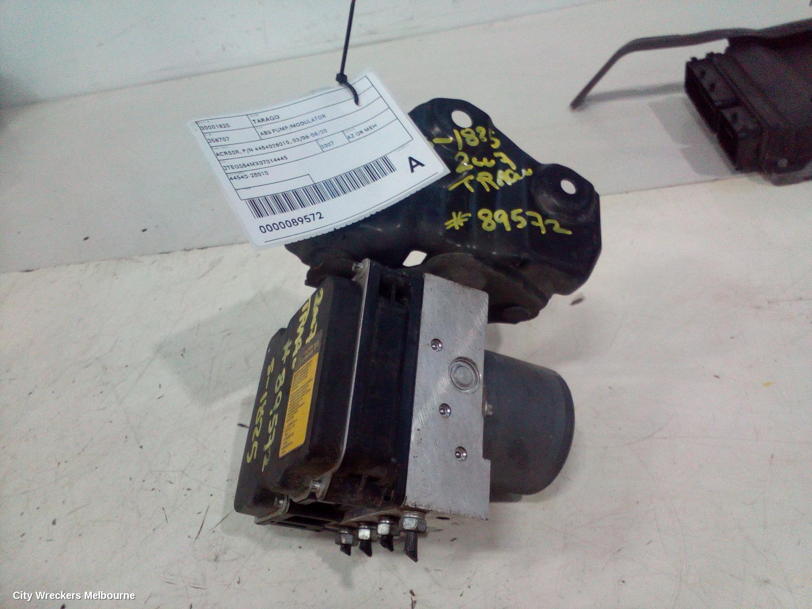 TOYOTA TARAGO ABS PUMP/MODULATOR, ACR50R, P/N 4454028010, 03/2006 - 06/2020 - Image 3