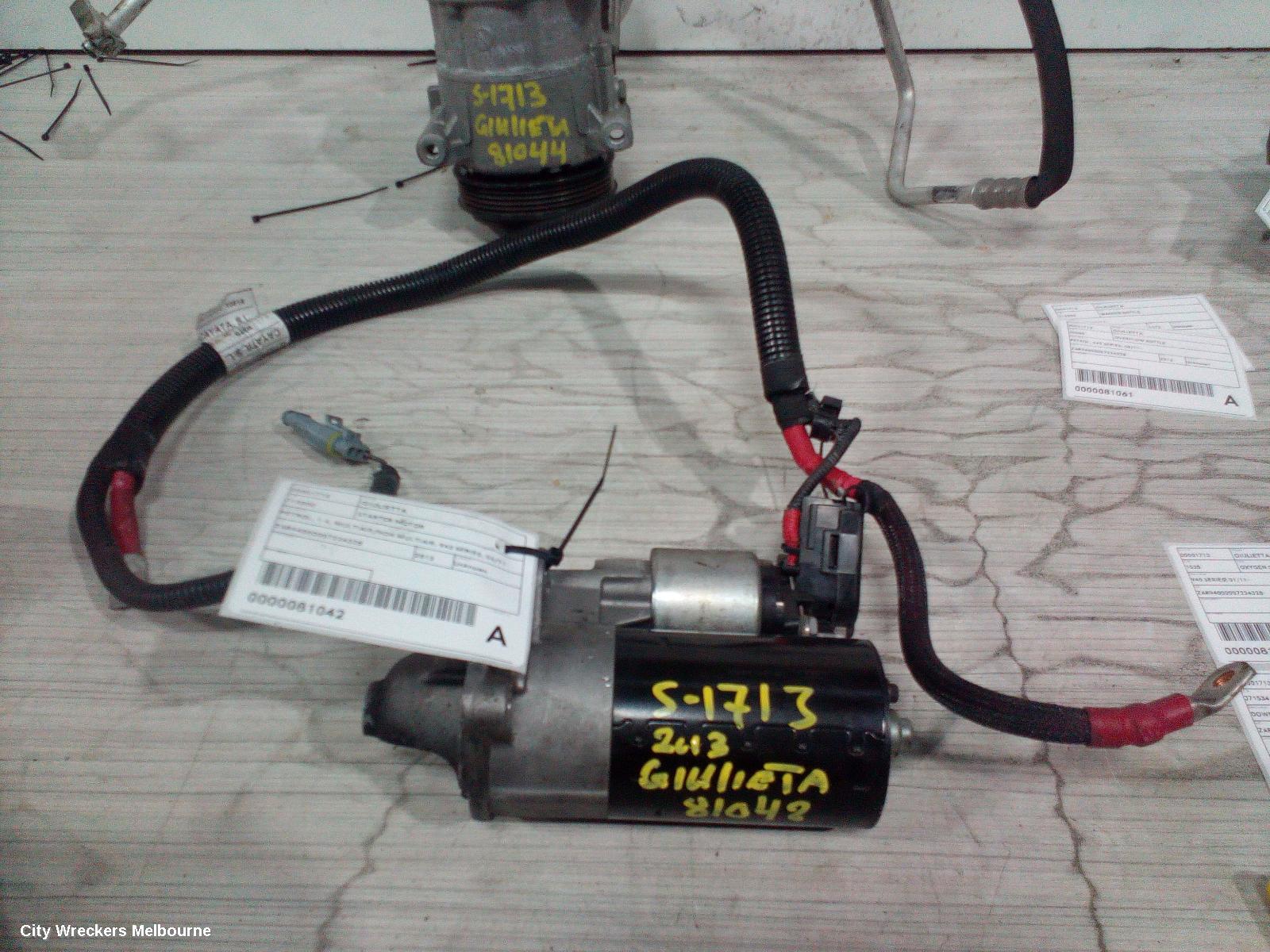 ALFA ROMEO GIULIETTA STARTER, PETROL, 1.4, MULTIAIR/NON MULTIAIR, 940 SERIES, 06/2011 ONWARDS - Image 3