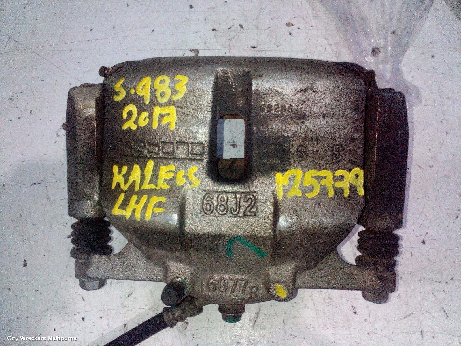 RENAULT KALEOS CALIPER, LH FRONT, XZG, 05/2016 ONWARDS - Image 2