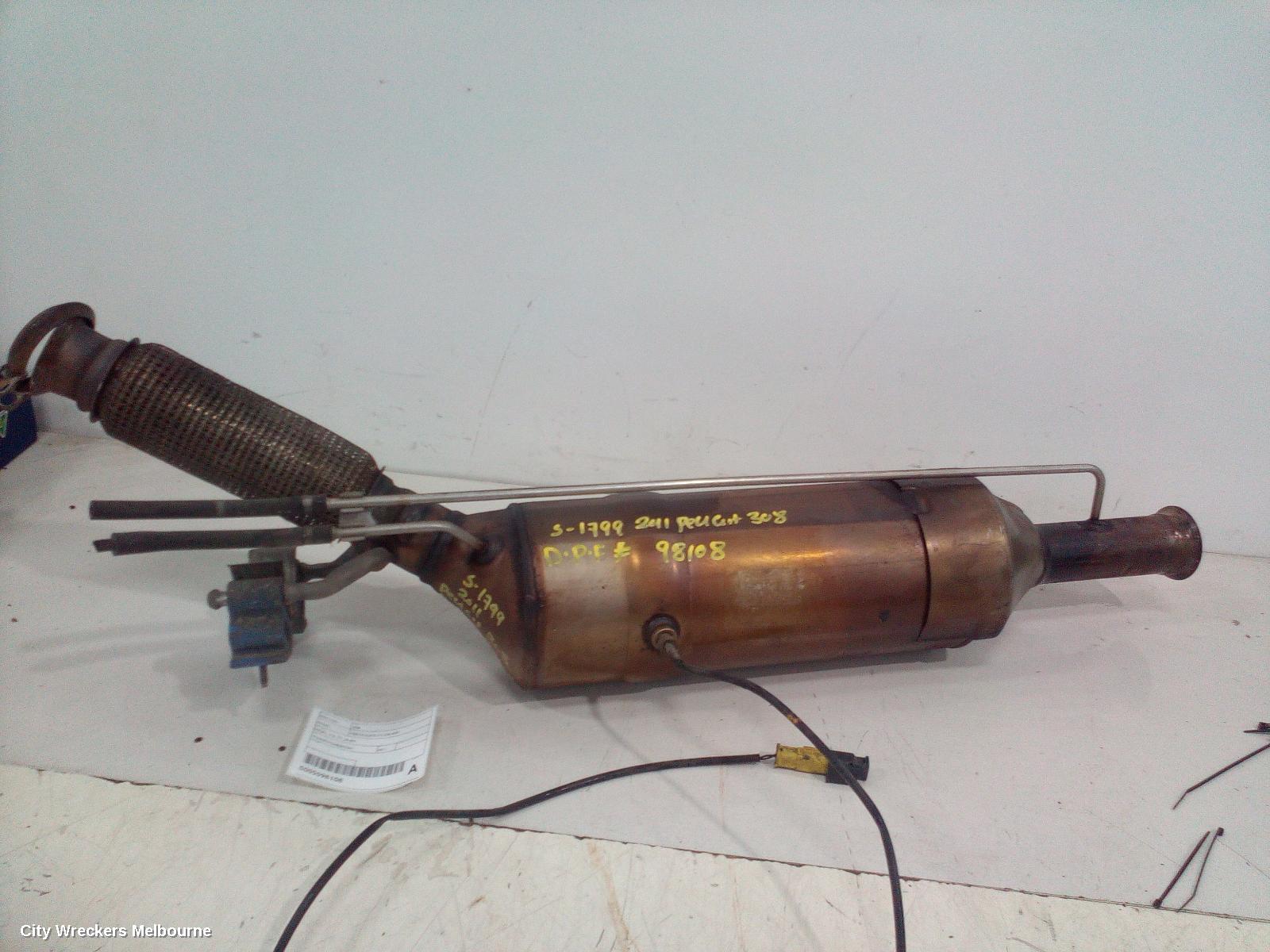 PEUGEOT 308 PARTICULATE FILTER/DPF, DIESEL, 2.0, T7, 09/2007 ONWARDS - Image 3
