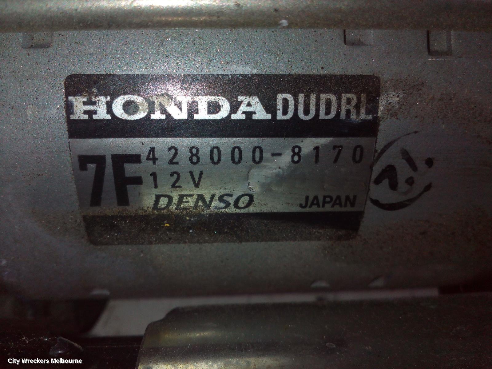 HONDA CIVIC STARTER, PETROL, 1.8, 10TH GEN, 05/2016 - 08/2021 - Image 2
