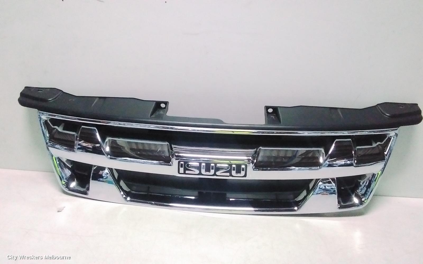 ISUZU DMAX GRILLE, RADIATOR GRILLE, CHROME, RA, 10/2008 - 05/2012 - Image 2