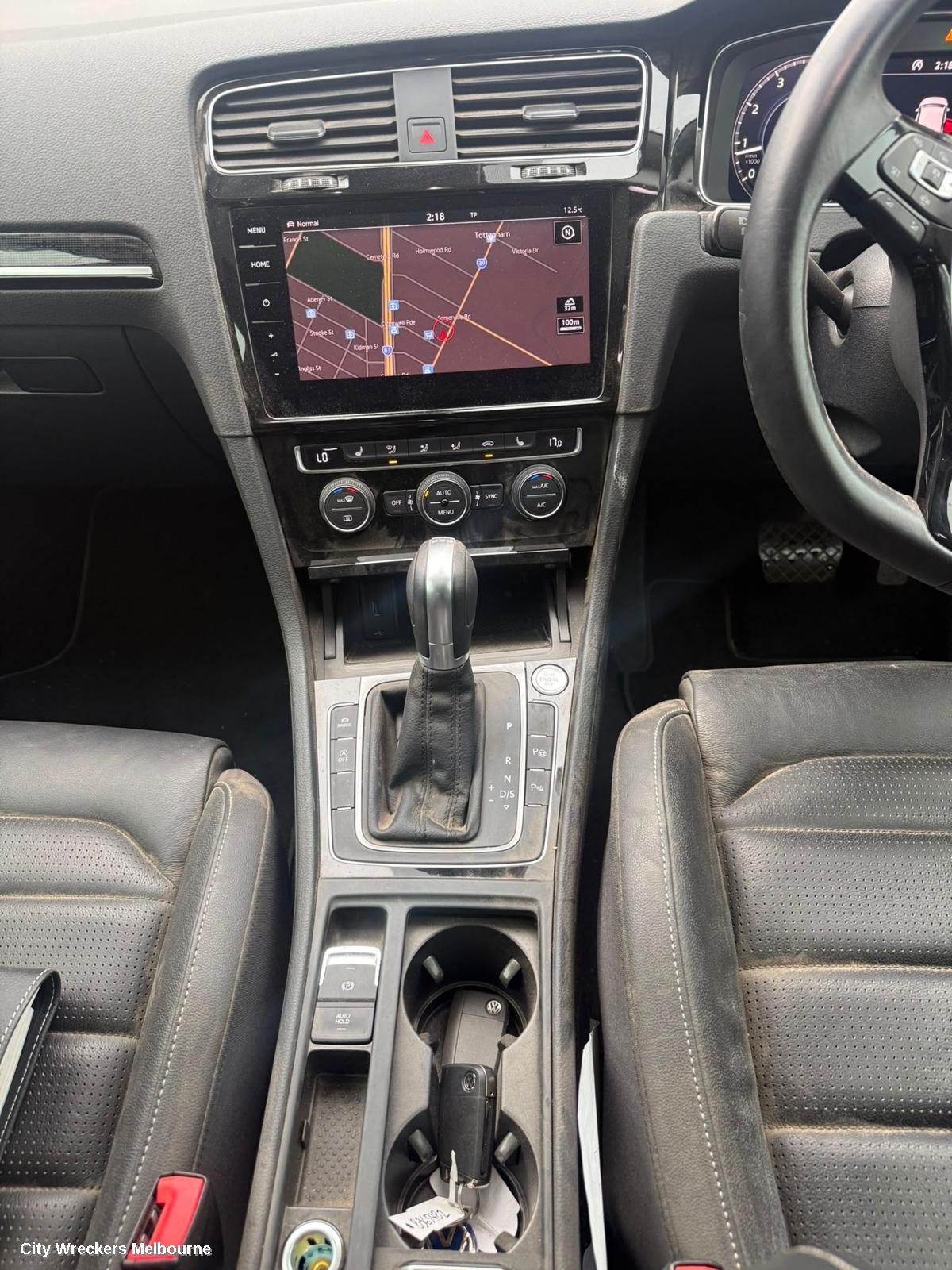 VOLKSWAGEN GOLF RADIO/CD/DVD/SAT/TV, DISPLAY UNIT, 8IN TOUCHSCREEN, W/ SAT NAV TYPE, GEN 7, 03/2017 - 08/2020 - Image 2