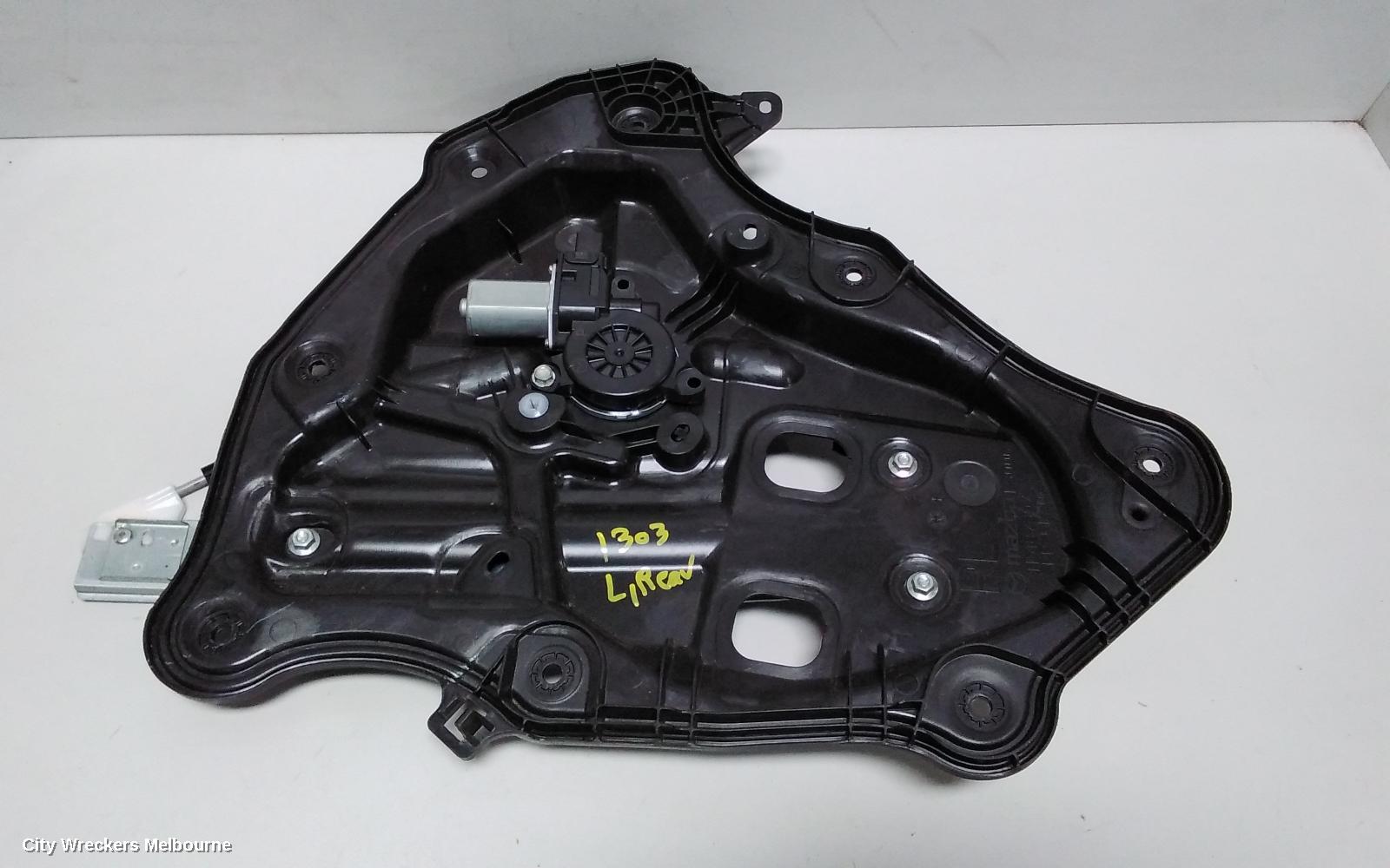 MAZDA CX9 LEFT REAR WND REG/MOTOR, TC, 07/2016 ONWARDS - Image 1