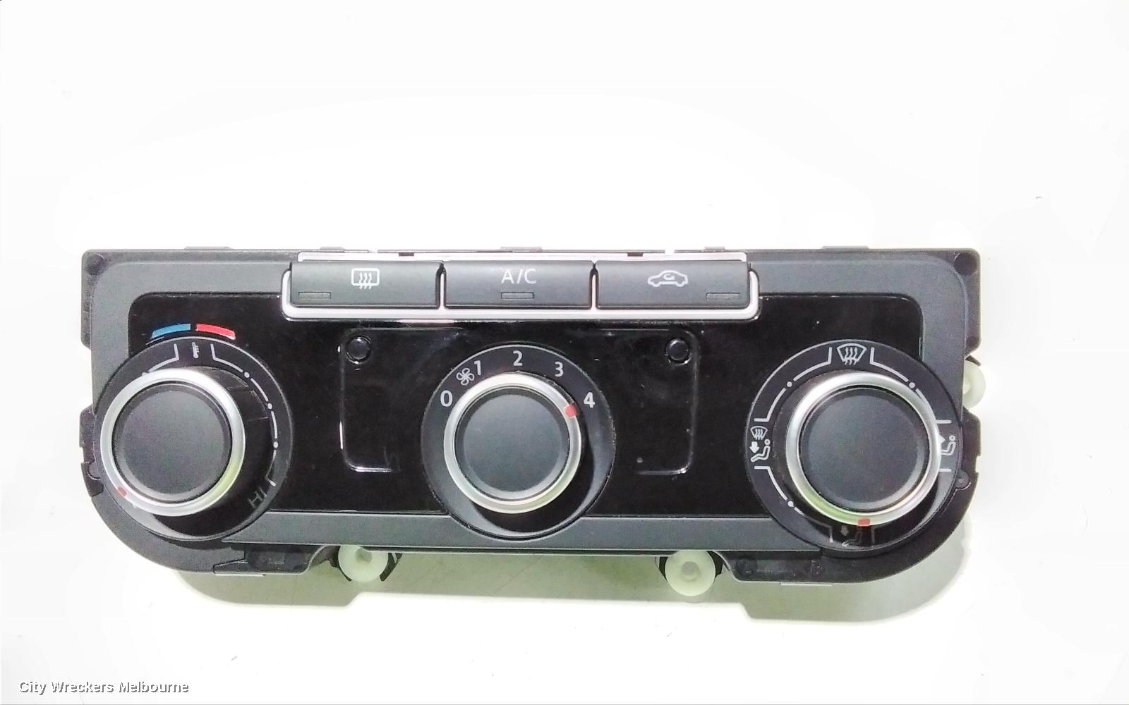 VOLKSWAGEN TIGUAN HEATER/AC CONTROLS, 5N, STANDARD TYPE, NON SEAT WARMER, 05/2008 - 08/2016 - Image 2