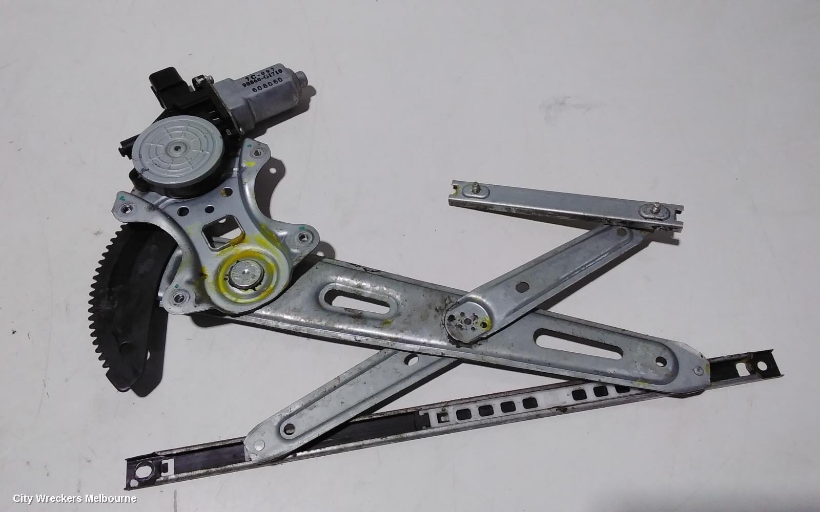 HOLDEN COLORADO RIGHT FRONT WINDOW REG/MOTOR, RG, 06/2012 - 12/2020 - Image 1