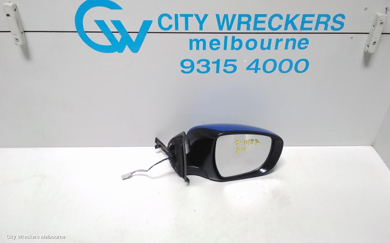 SUZUKI SWIFT RIGHT DOOR MIRROR, AZ, COLOUR CODED, MANUAL FOLDING, NON INDICATOR TYPE, 04/2017 - 03/2021 - Image 1