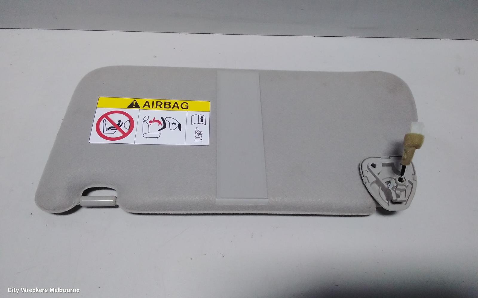NISSAN NAVARA SUNVISOR, NP300, RH SIDE, CLOTH, BEIGE, W/ MIRROR & COURTESY LIGHT TYPE, 05/2015 ONWARDS - Image 3