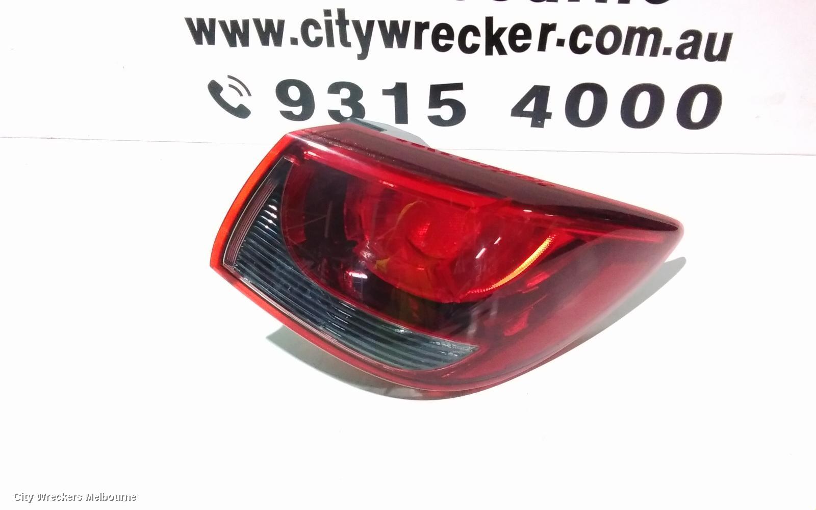 MAZDA 2 RIGHT TAILLIGHT, DJ, HATCH, HALOGEN TYPE, 09/2014 ONWARDS - Image 2