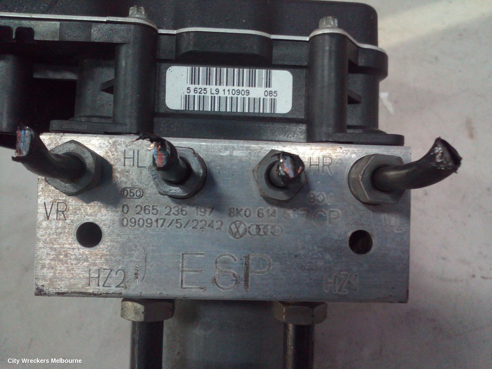 AUDI A4 ABS PUMP/MODULATOR, B8 8K, P/N 8K0614517CP, 02/2008 - 09/2015 - Image 1