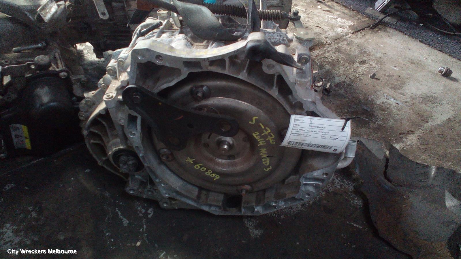 MAZDA 3 TRANS/GEARBOX, AUTO, PETROL, 2.0, BM, 11/2013 - 05/2016 - Image 1