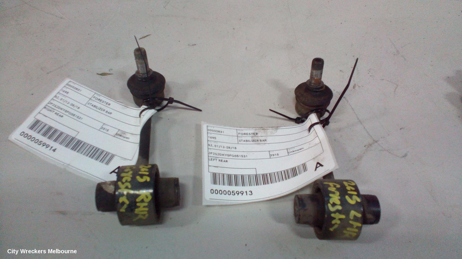 SUBARU FORESTER STABILISER BAR, SJ, 01/2013 - 08/2018 - Image 2