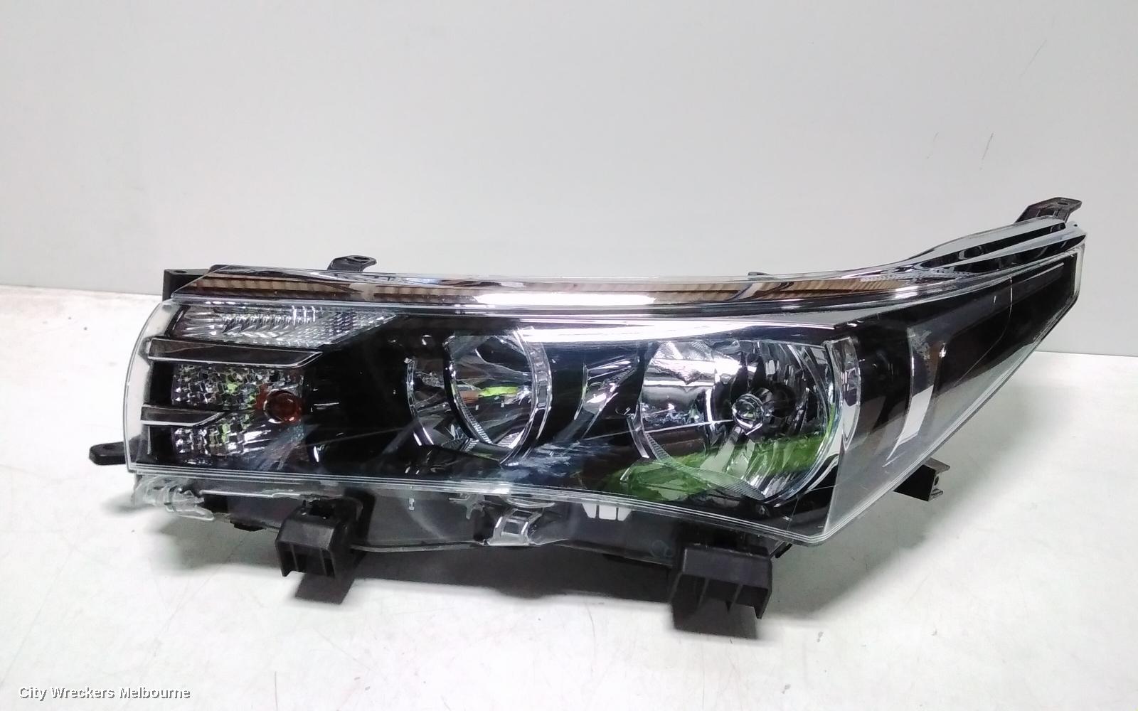 TOYOTA COROLLA LEFT HEADLAMP, ZRE172R, SEDAN, ASCENT/SX, HALOGEN TYPE, 12/2013 - 10/2016 - Image 2