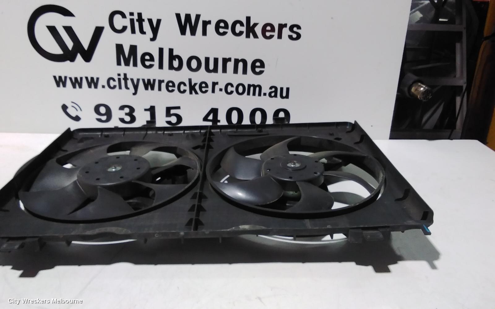 RENAULT KALEOS FAN, DUAL FAN ASSY, PETROL, H45, 09/2008 - 04/2016 - Image 2