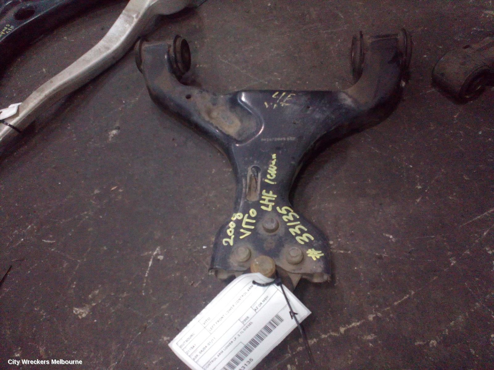 MERCEDES VITO LEFT FRONT LOWER CONTROL ARM, 639, 04/2004 - 01/2011 - Image 2
