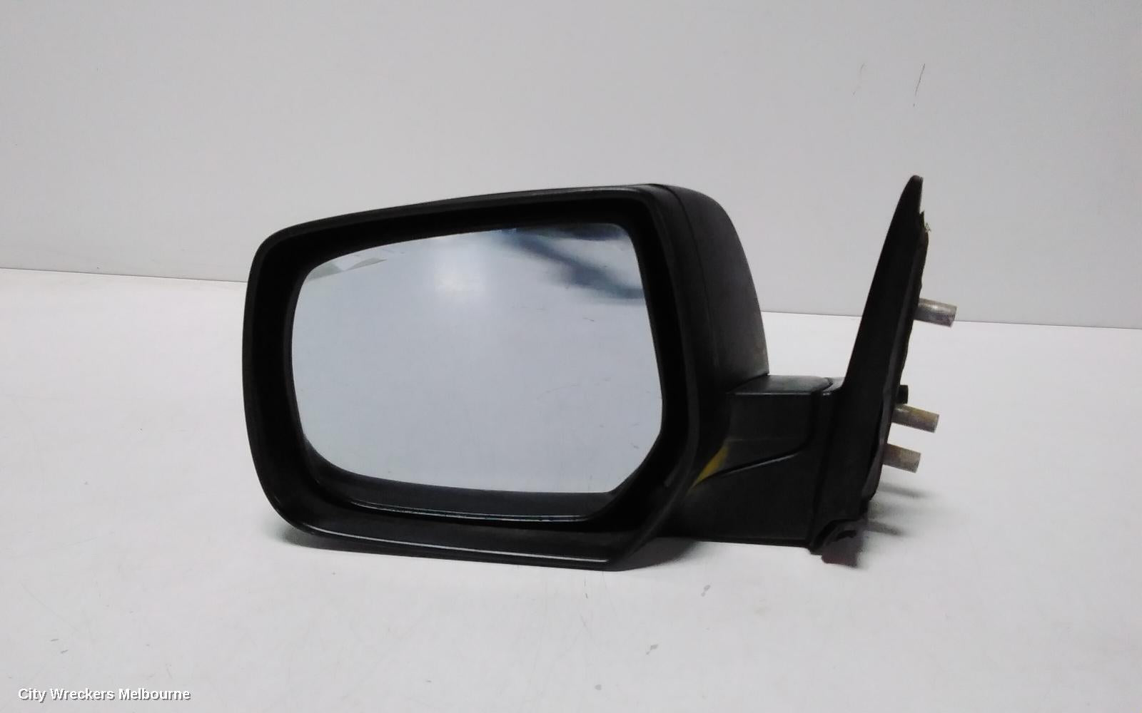FORD RANGER LEFT DOOR MIRROR, MANUAL, CAB CHASSIS, BLACK, PJ, 12/2006 - 03/2009 - Image 2