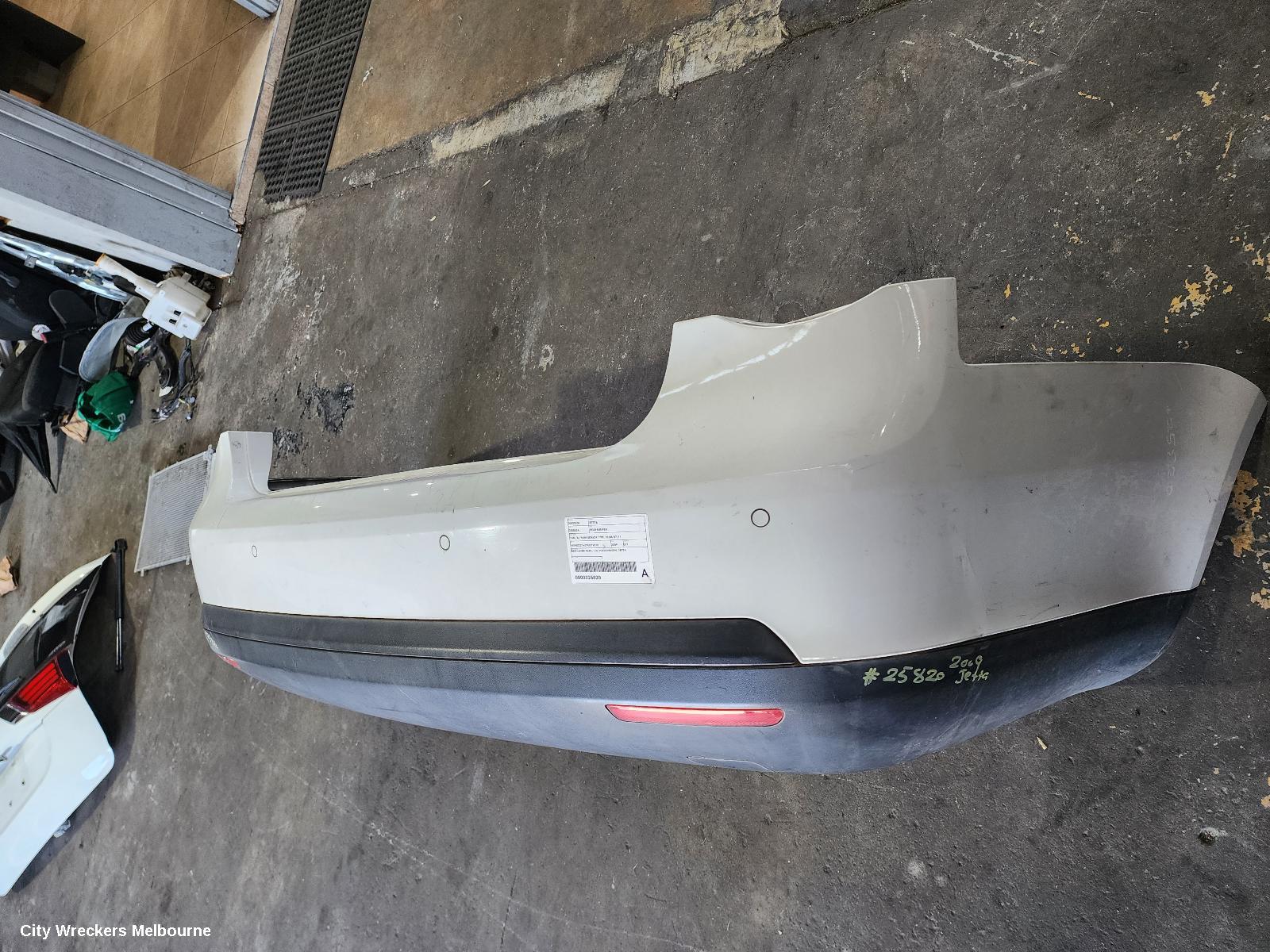 VOLKSWAGEN JETTA REAR BUMPER, 1KM, W/ PARK SENSOR TYPE, 02/2006 - 07/2011 - Image 2