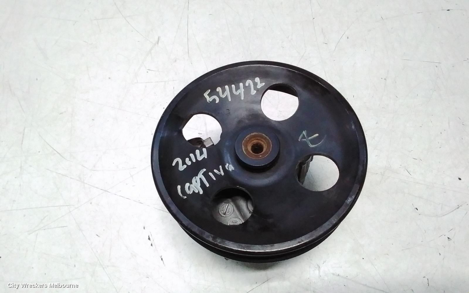 HOLDEN CAPTIVA STEERING PUMP, PETROL, 2.4, LE5/LE9, CG, 01/2011 - 06/2018 - Image 1