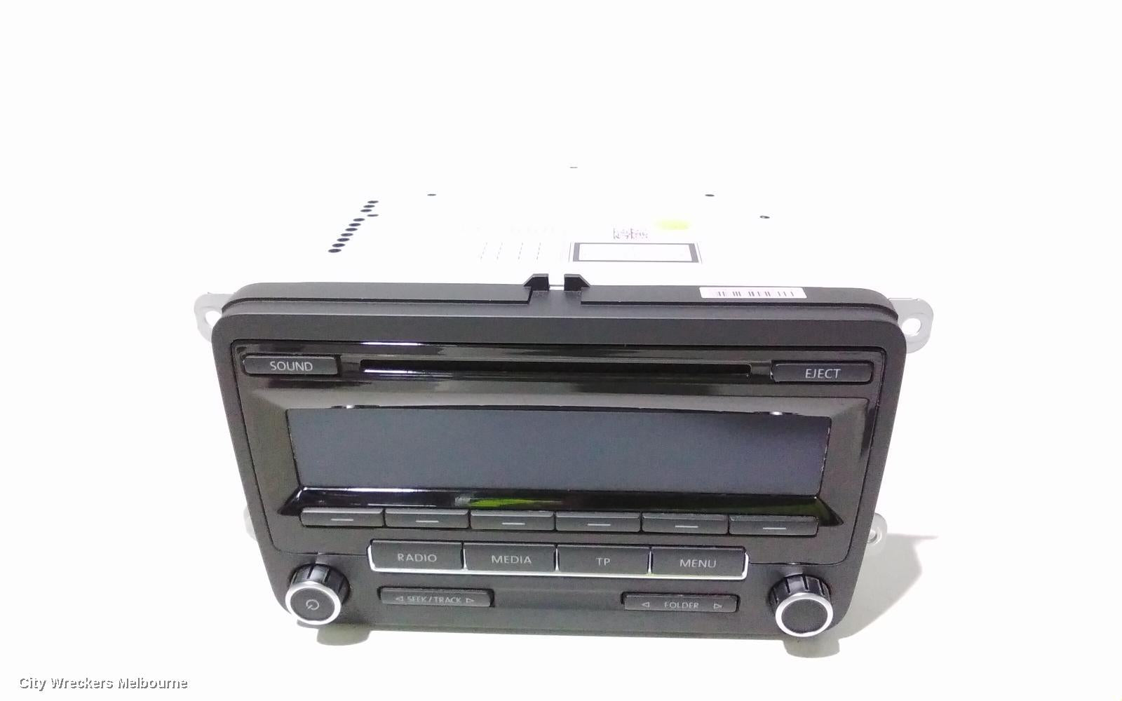 VOLKSWAGEN TIGUAN RADIO/CD/DVD/SAT/TV, CD PLAYER (RCD310), 5N, 05/2008 - 08/2016 - Image 1
