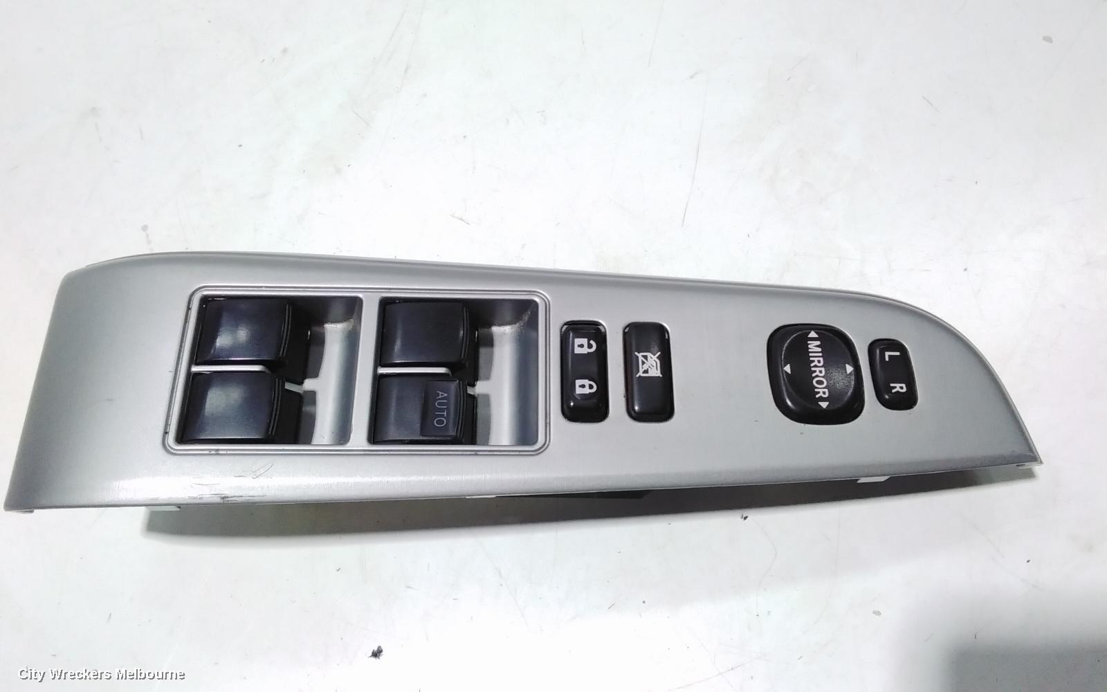 TOYOTA CAMRY PWR DR WIND SWITCH, RH FRONT (MASTER SWITCH), ASV50/AVV50, 11/2011 - 10/2017 - Image 1