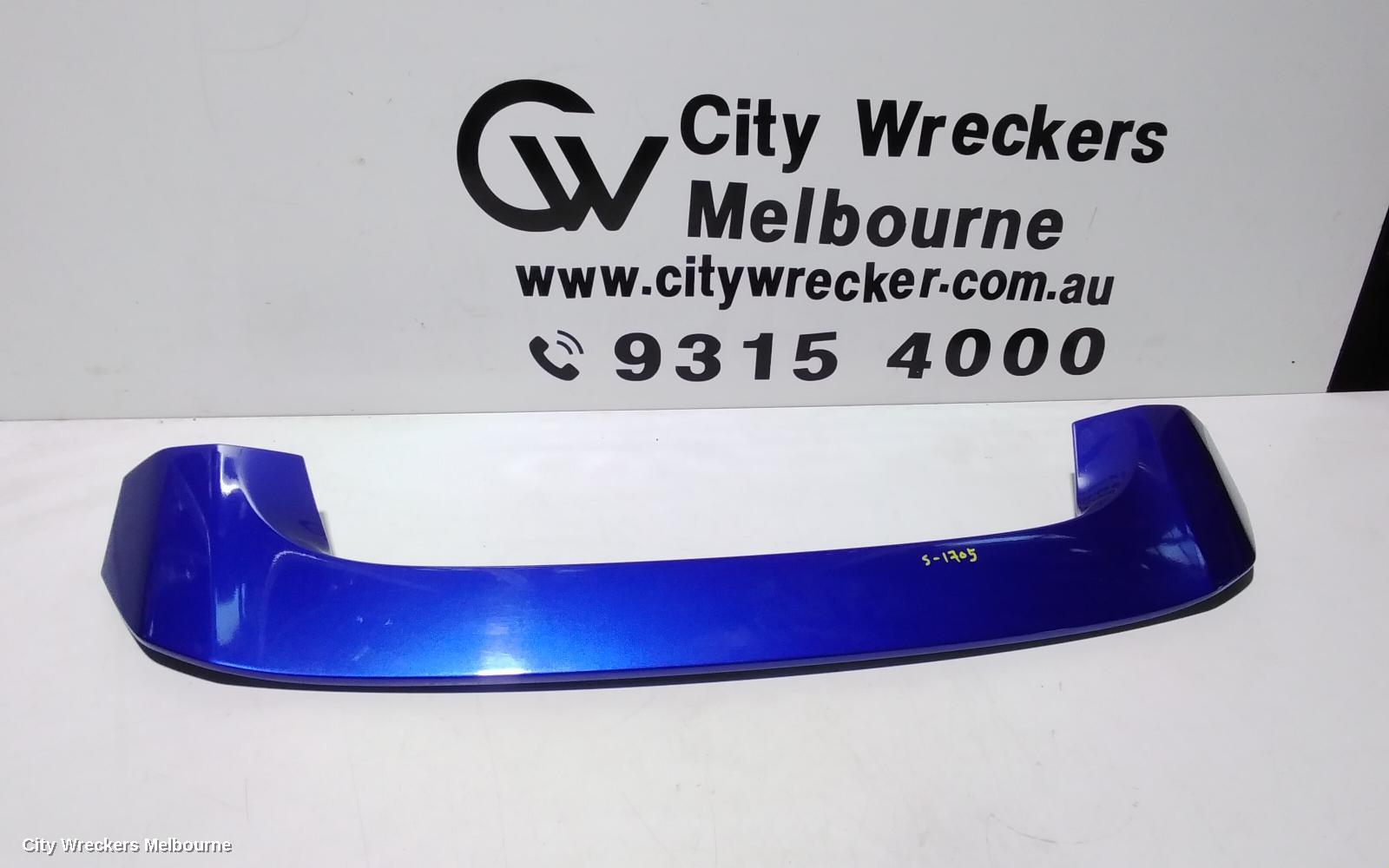 HONDA CIVIC REAR SPOILER, 10TH GEN, HATCH, UPPER, 05/2016 - 08/2021 - Image 2