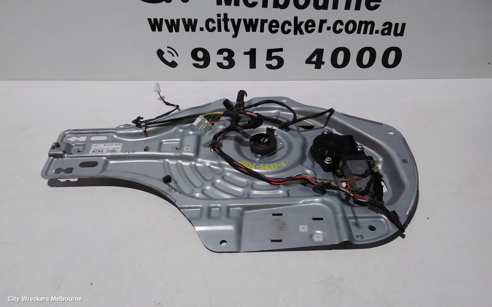 HYUNDAI TUCSON RIGHT FRONT WINDOW REG/MOTOR, JM, DOOR REG ASSY (REG AND MOTOR), 08/2004 - 01/2010 - Image 2