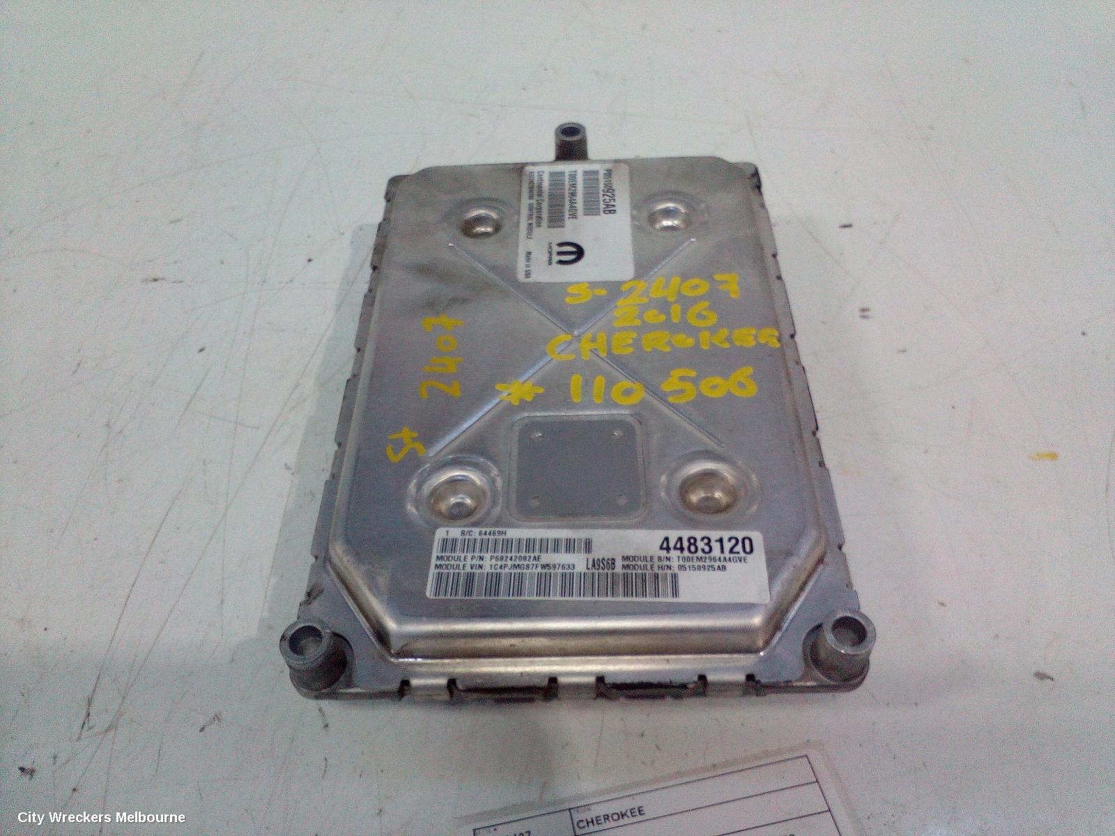 JEEP CHEROKEE ECU, ENGINE ECU, 3.2, PETROL, ECU ONLY, KL, 02/2014 - 11/2022 - Image 3