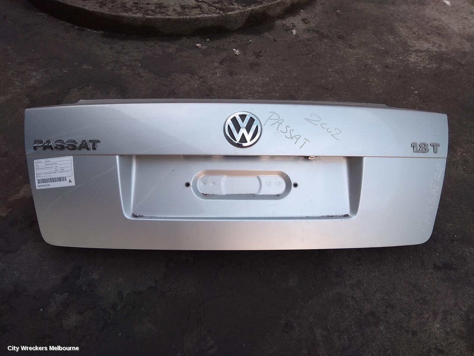 VOLKSWAGEN PASSAT BOOTLID/TAILGATE, BOOTLID, 3B/GP, SEDAN, 02/2001 - 11/2005 - Image 2