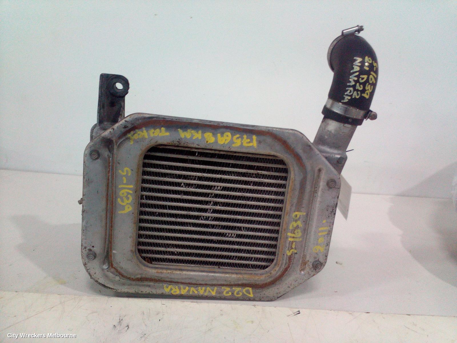 NISSAN NAVARA INTERCOOLER, D22, 2.5, YD25, DIESEL, TOP MOUNT TYPE, 01/2008 - 08/2015 - Image 2