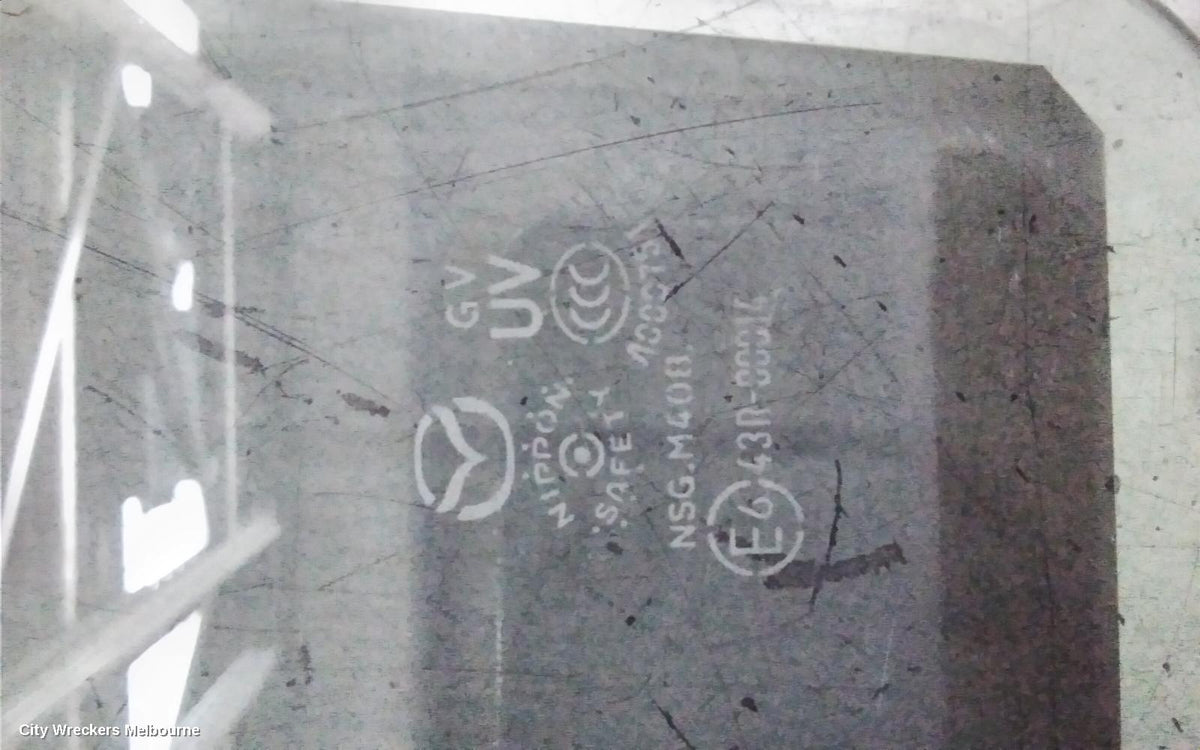 MAZDA CX8 LEFT REAR DOOR WINDOW, KG, 05/2018 - 12/2023 - Image 3
