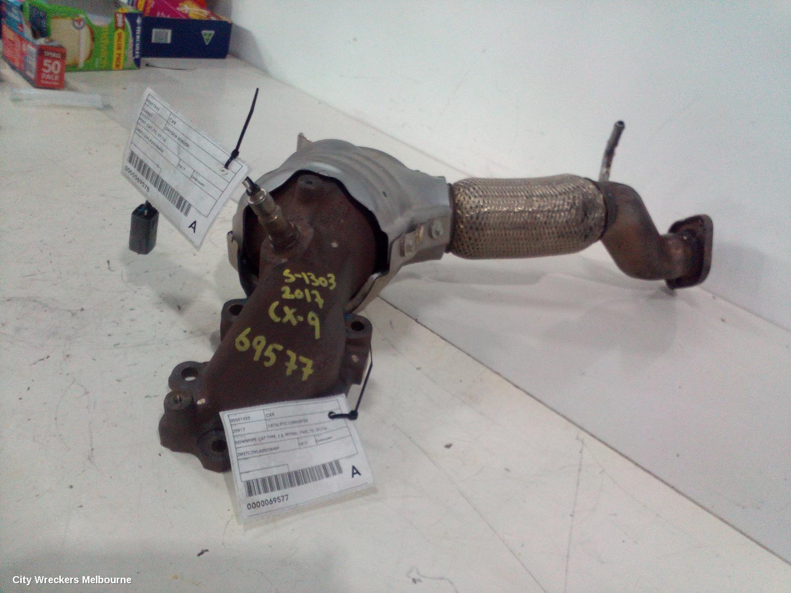 MAZDA CX9 CATALYTIC CONVERTER, DOWNPIPE-CAT TYPE, 2.5, PETROL, FWD, TC, 07/2016 ONWARDS - Image 3
