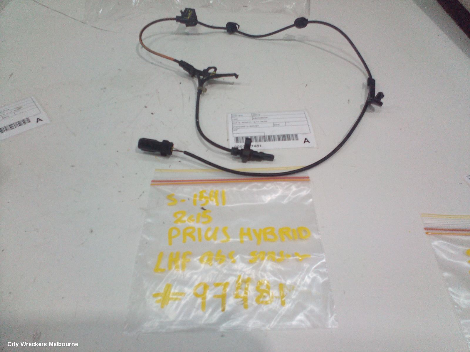 TOYOTA PRIUS ABS SENSOR, NHP10, LH FRONT, PRIUS C, 12/2011 - 03/2020 - Image 3