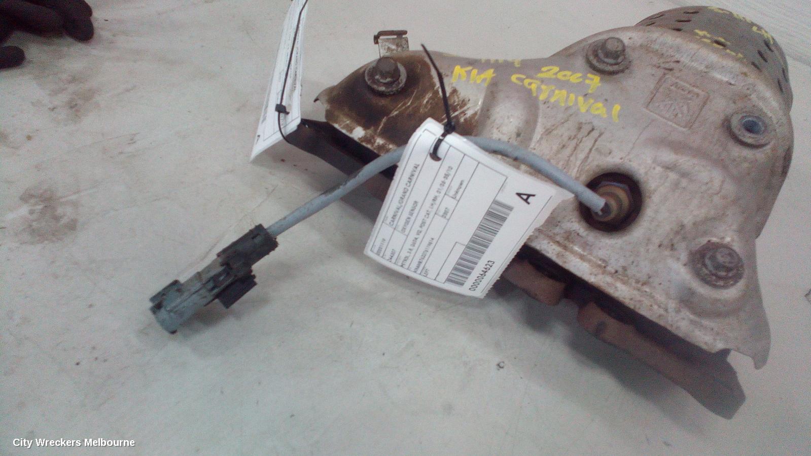 KIA CARNIVAL/GRAND CARNIVAL OXYGEN SENSOR, PETROL, 3.8, G6DA, VQ, POST CAT, LH/RH, 01/2006 - 05/2010 - Image 1