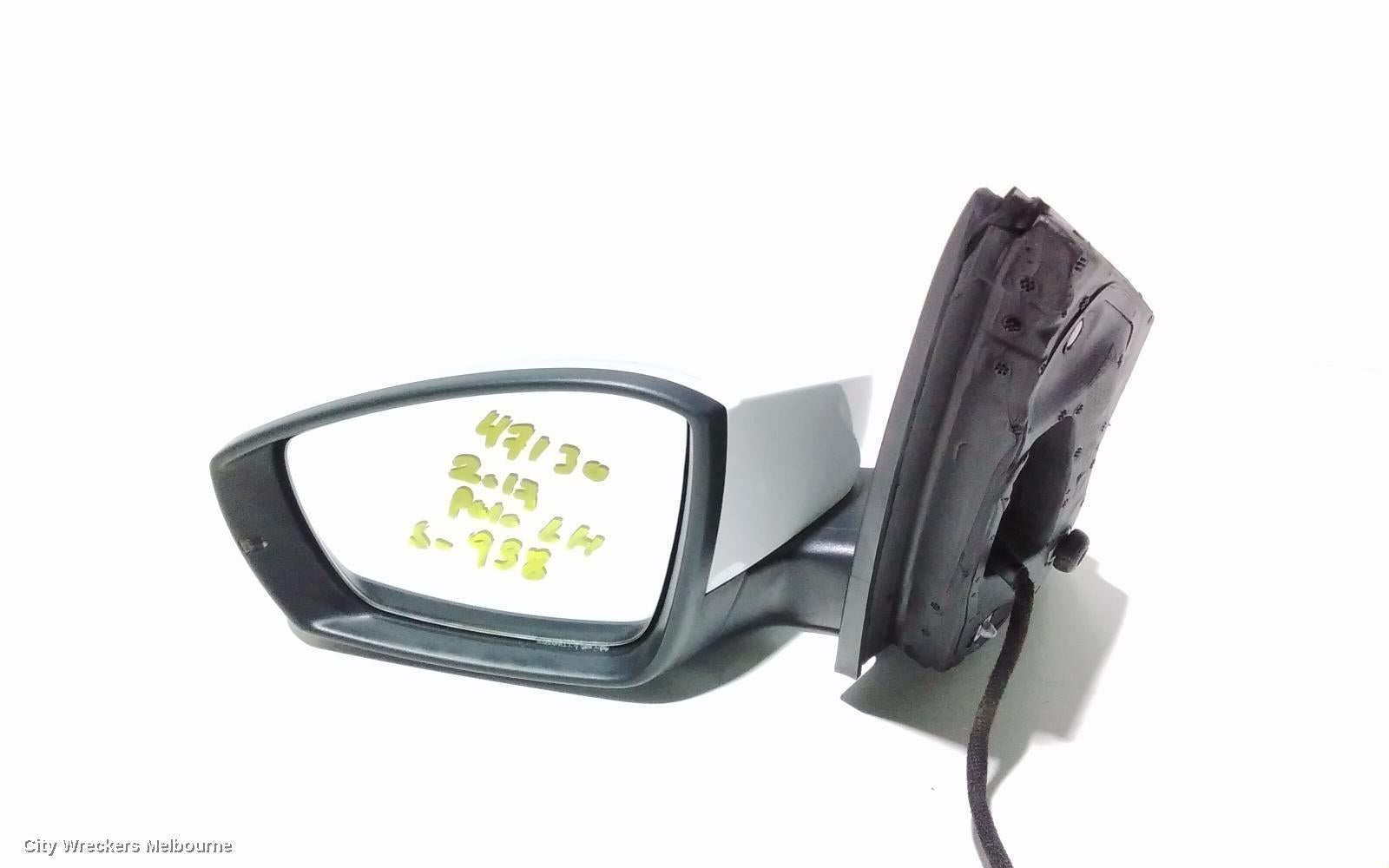 VOLKSWAGEN POLO LEFT DOOR MIRROR, 6R, HEATED TYPE, 05/2014 - 09/2017 - Image 2