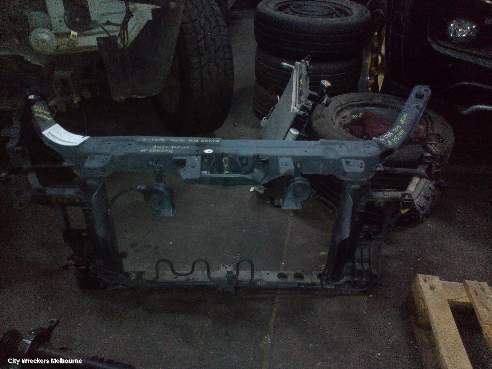 KIA OPTIMA RADIATOR SUPPORT, TF, 01/2011 - 10/2015 - Image 3