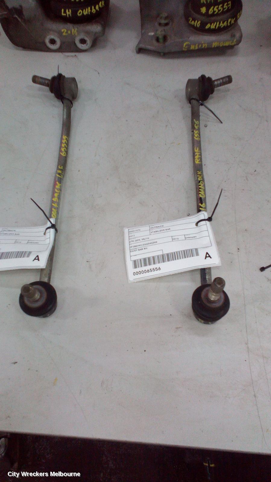SUBARU OUTBACK STABILISER BAR, 6TH GEN, 08/2014 - 12/2020 - Image 2