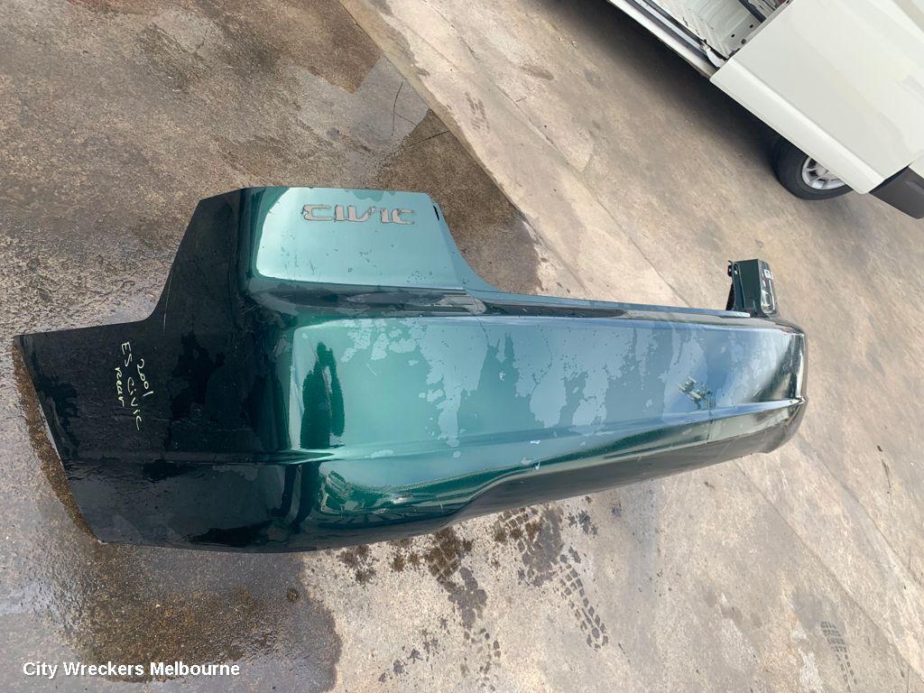 HONDA CIVIC REAR BUMPER, 7TH GEN, SEDAN, 11/2000 - 01/2004 - Image 3