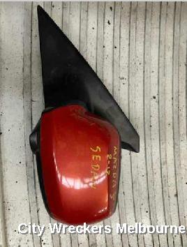 MAZDA 3 LEFT DOOR MIRROR, BK, POWER, SEDAN/HATCH, NON MPS, 3 WIRE TYPE, 10/2003 - 04/2009 - Image 1
