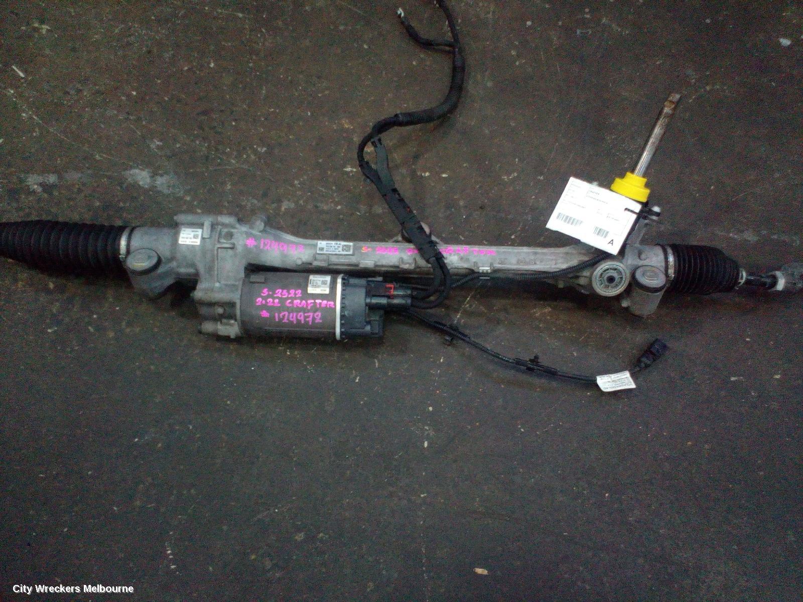VOLKSWAGEN CRAFTER STEERING BOX/RACK, SY1, 08/2017 ONWARDS - Image 3