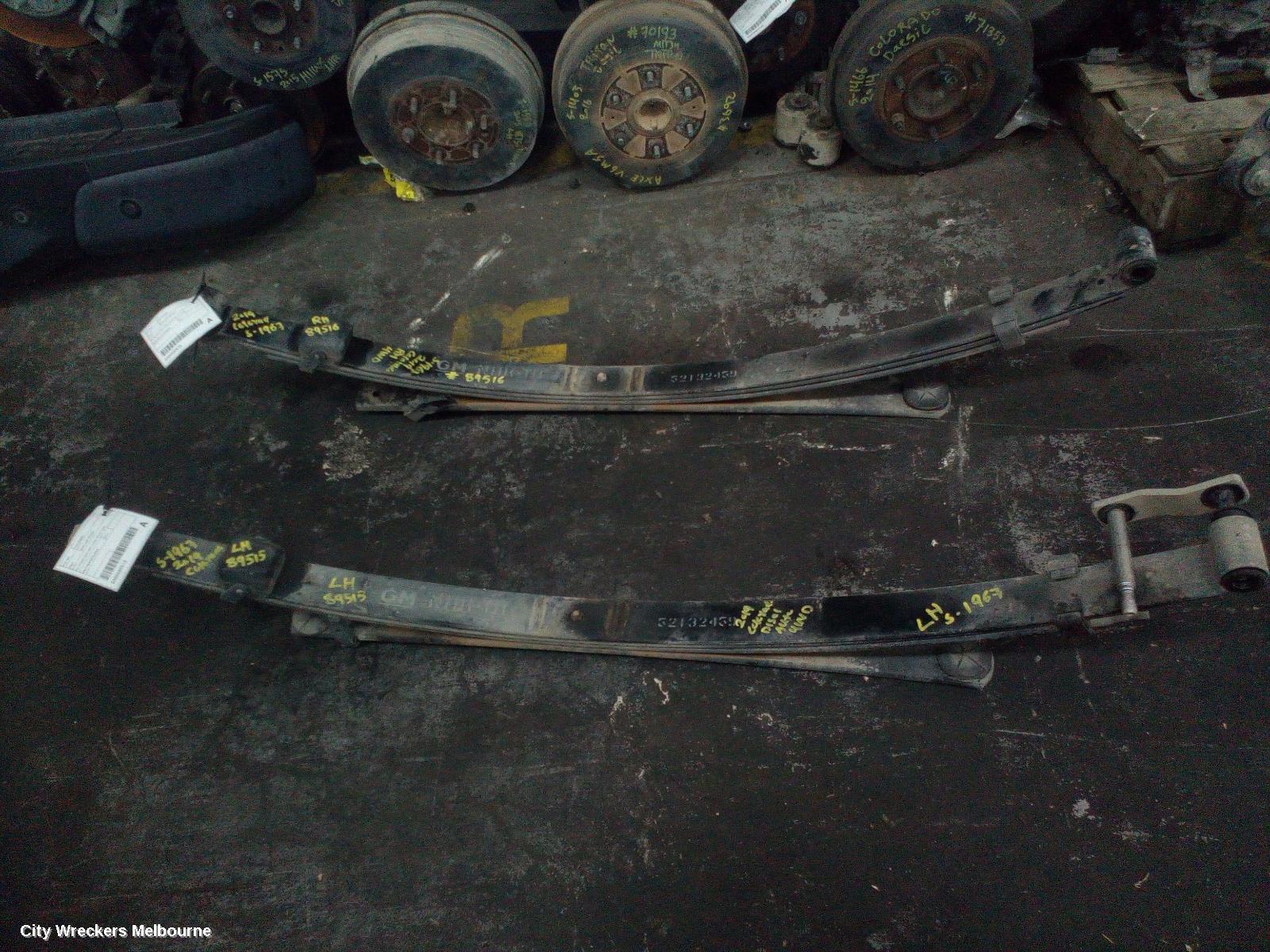 HOLDEN COLORADO REAR LEAF SPRING, RG, RH SIDE, DUAL CAB, 4 LEAF, 07/2016 - 12/2020 - Image 3