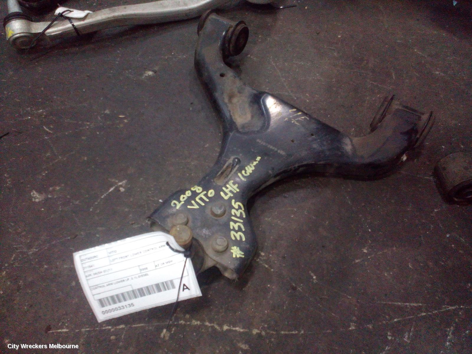 MERCEDES VITO LEFT FRONT LOWER CONTROL ARM, 639, 04/2004 - 01/2011 - Image 1