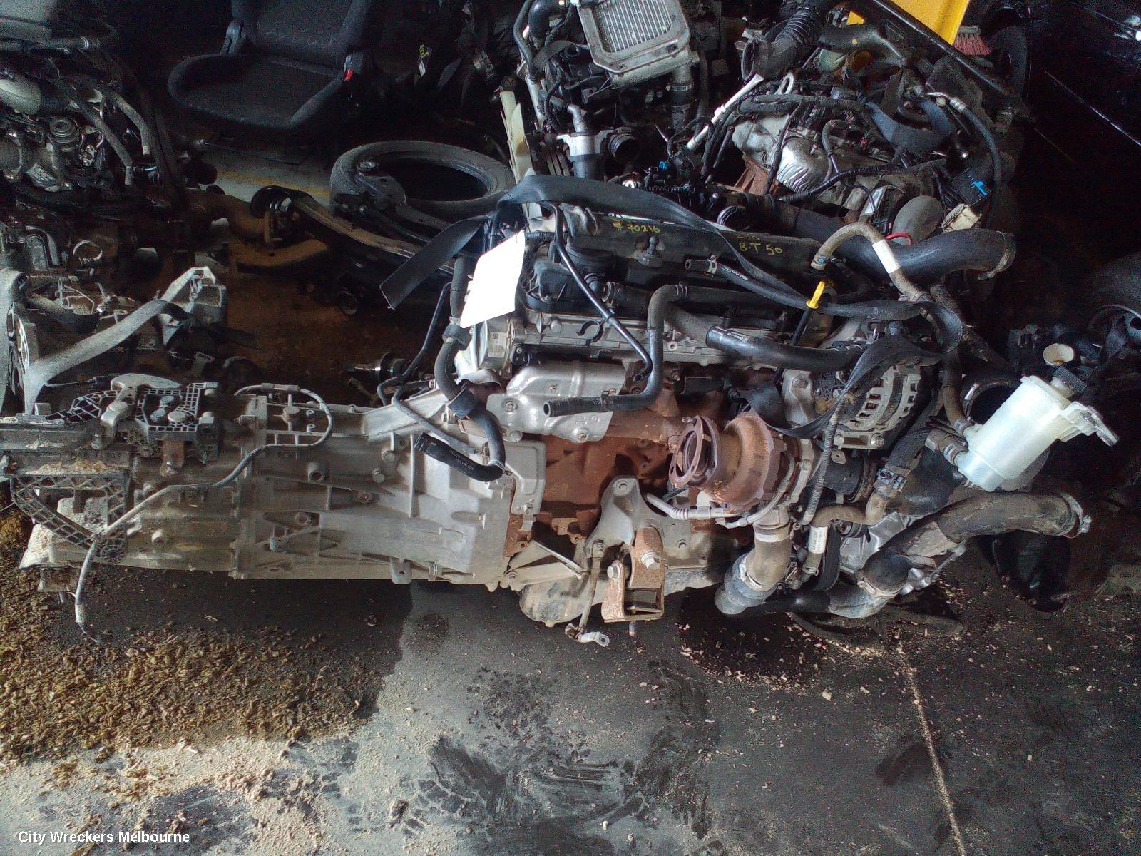MAZDA BT50 TRANS/GEARBOX, MANUAL, 2WD, DIESEL, 2.2/3.2, NORMAL SUMP TYPE, PIN TYPE, UP-UR, 01/2012 - 05/2017 - Image 2